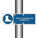 Schuh-/Stiefelüberzüge obligatorisch