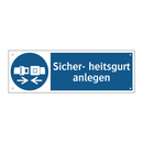 Sicher- heitsgurt anlegen