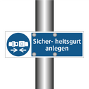 Sicher- heitsgurt anlegen