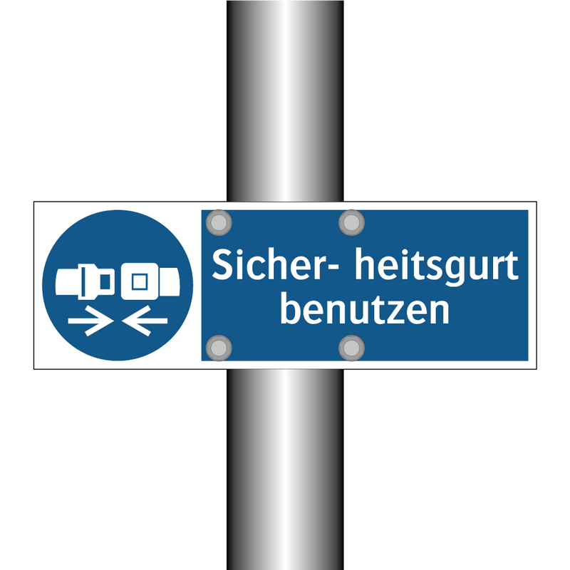 Sicher- heitsgurt benutzen