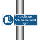 Sicherheits- Schuhe befindet sich