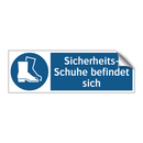 Sicherheits- Schuhe befindet sich