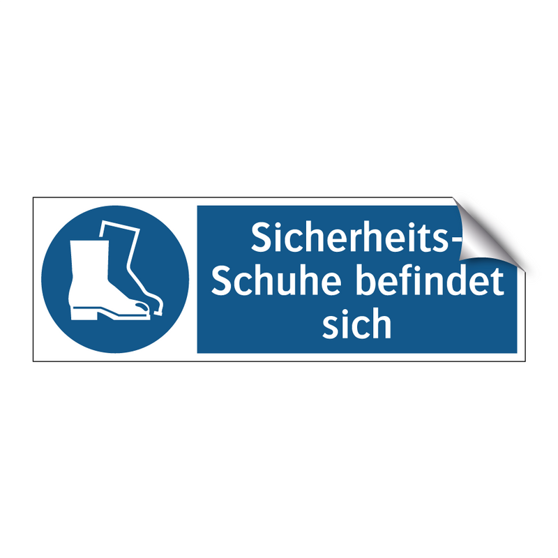 Sicherheits- Schuhe befindet sich