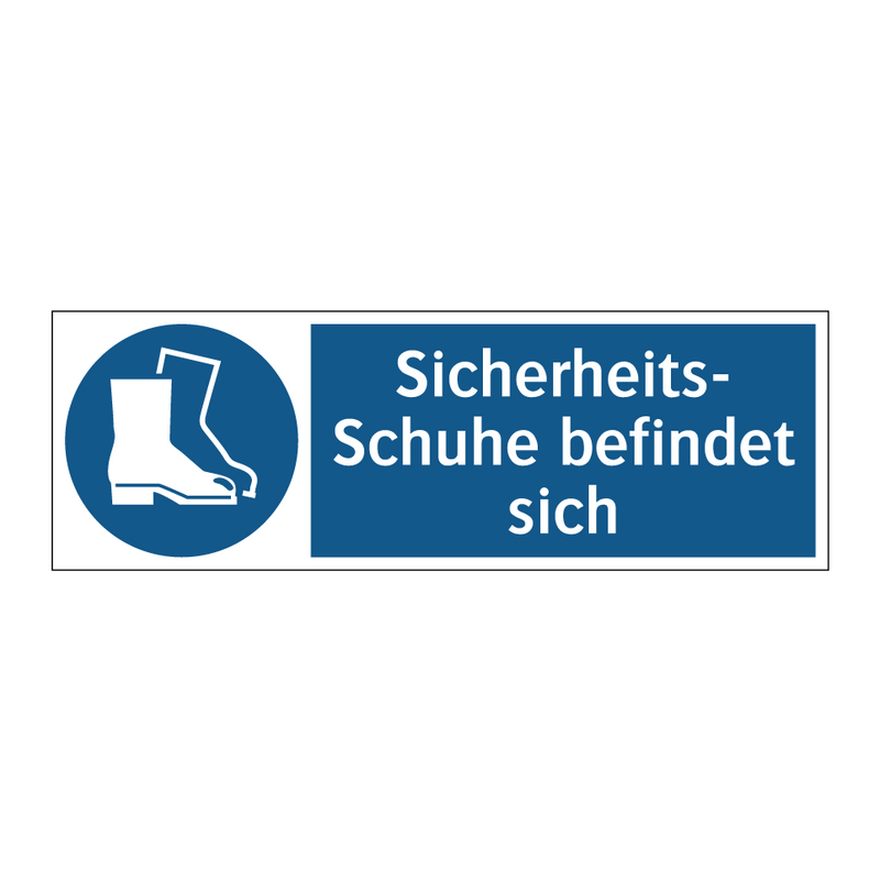 Sicherheits- Schuhe befindet sich