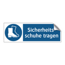 Sicherheits- schuhe tragen