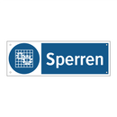 Sperren