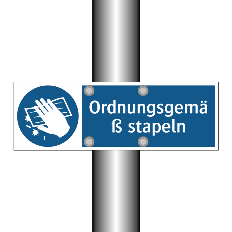 Ordnungsgemäß stapeln