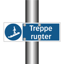 Treppe runter