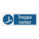 Treppe runter