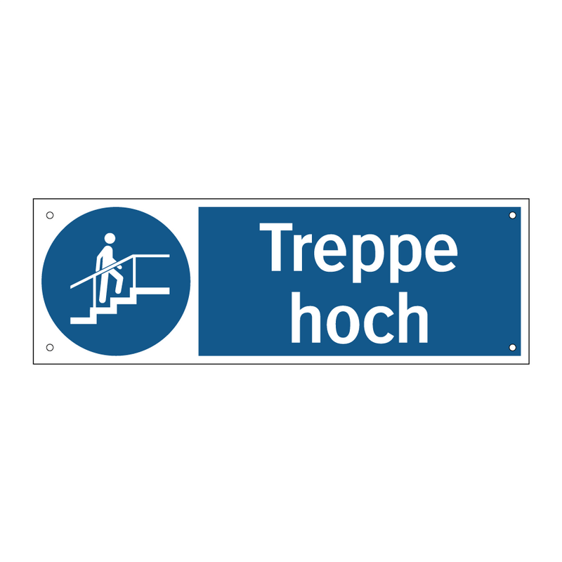 Treppe hoch