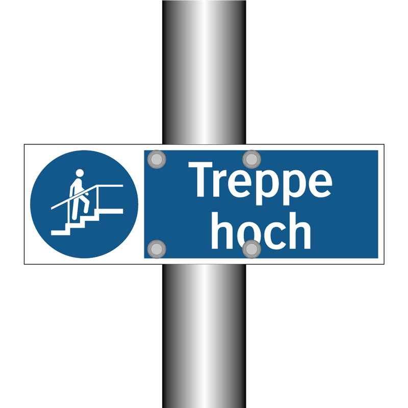 Treppe hoch