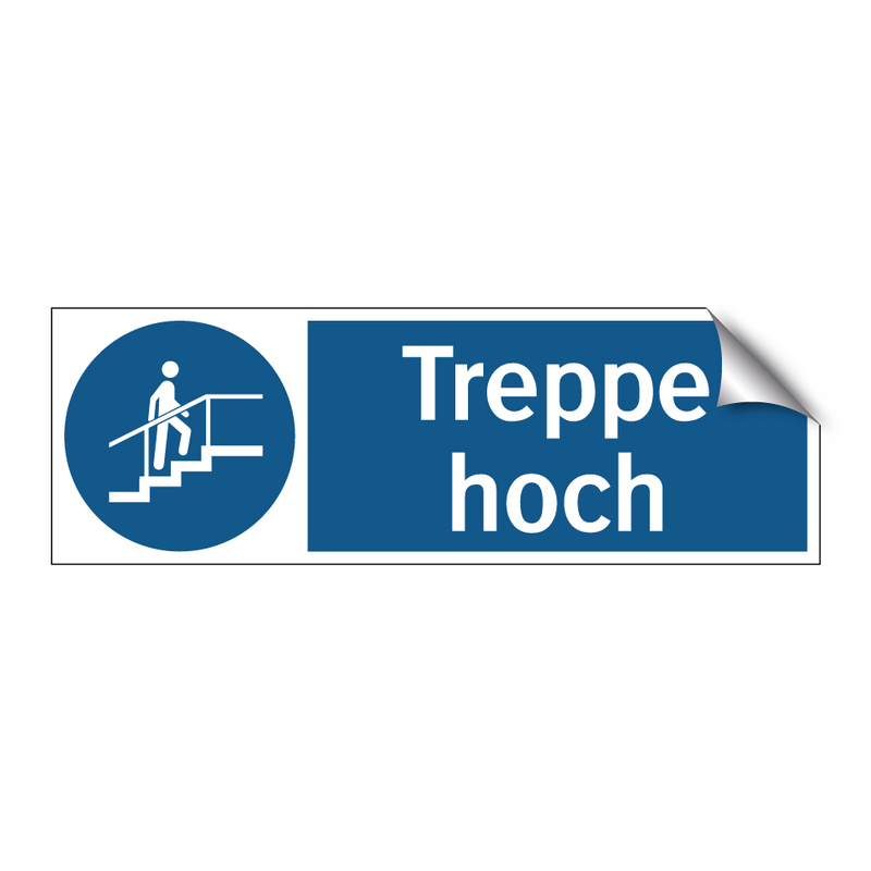 Treppe hoch