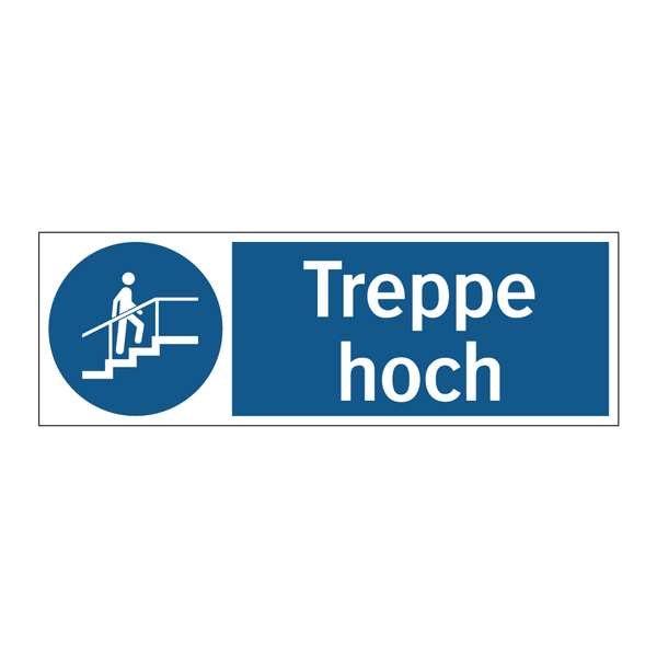 Treppe hoch
