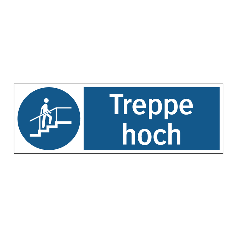 Treppe hoch
