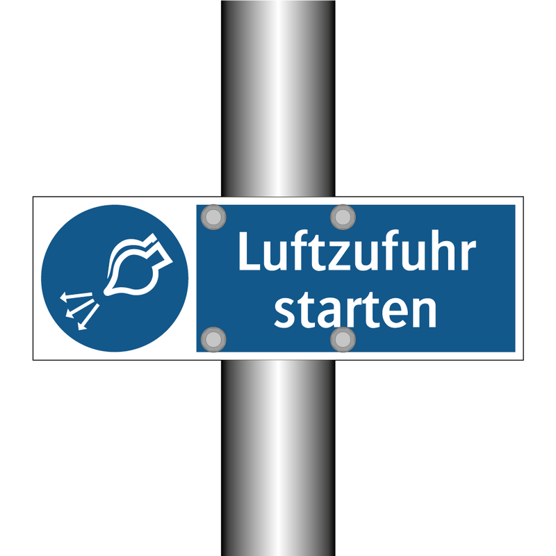 Luftzufuhr starten