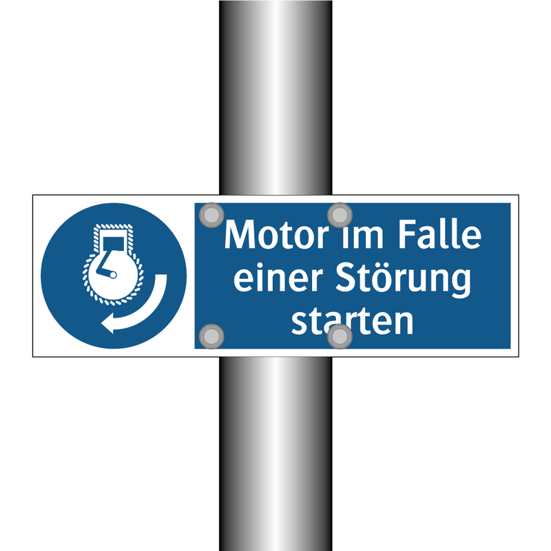 Motor im Falle einer Störung starten
