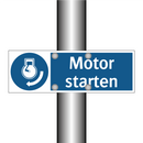 Motor starten