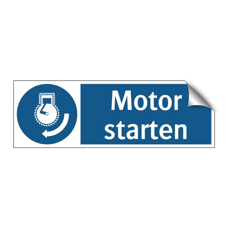 Motor starten