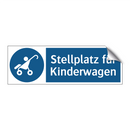 Stellplatz für Kinderwagen