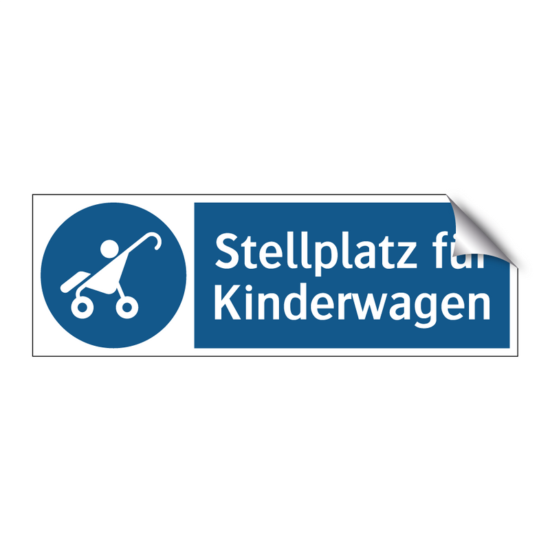 Stellplatz für Kinderwagen