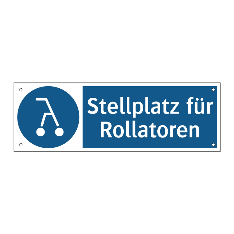 Stellplatz für Rollatoren