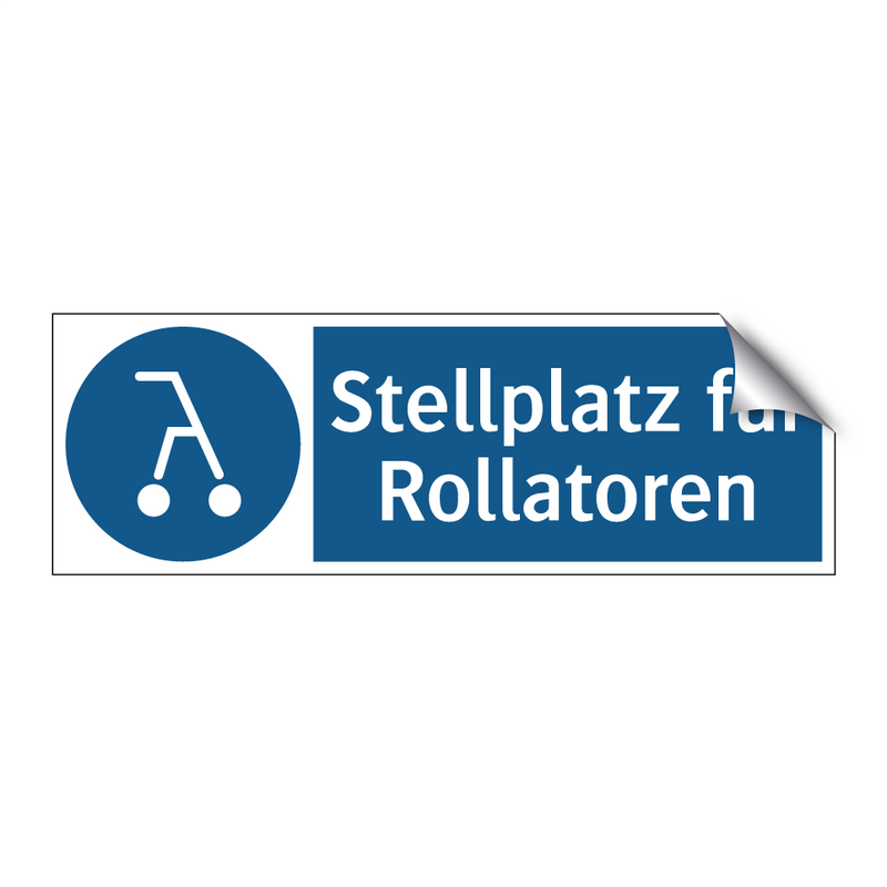 Stellplatz für Rollatoren