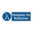 Stellplatz für Rollatoren