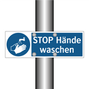 STOP Hände waschen