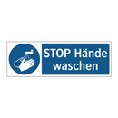 STOP Hände waschen