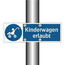 Kinderwagen erlaubt