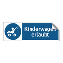 Kinderwagen erlaubt