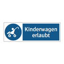 Kinderwagen erlaubt