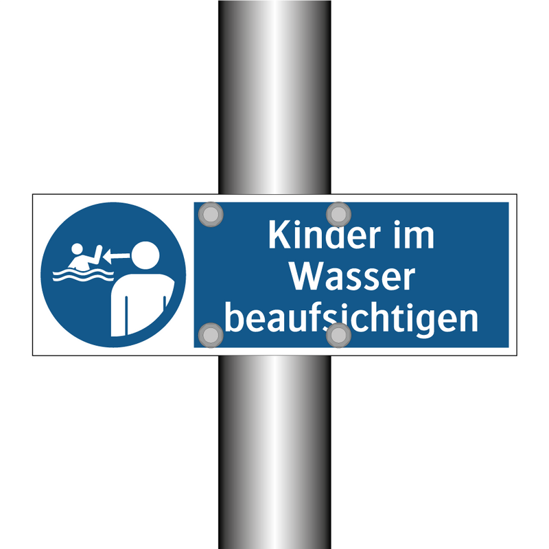 Kinder im Wasser beaufsichtigen