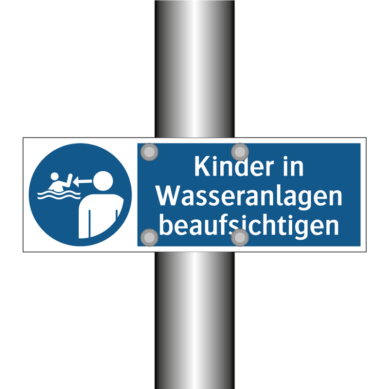 Kinder in Wasseranlagen beaufsichtigen