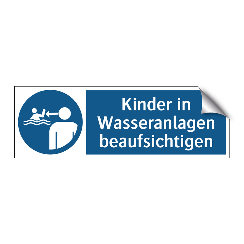 Kinder in Wasseranlagen beaufsichtigen