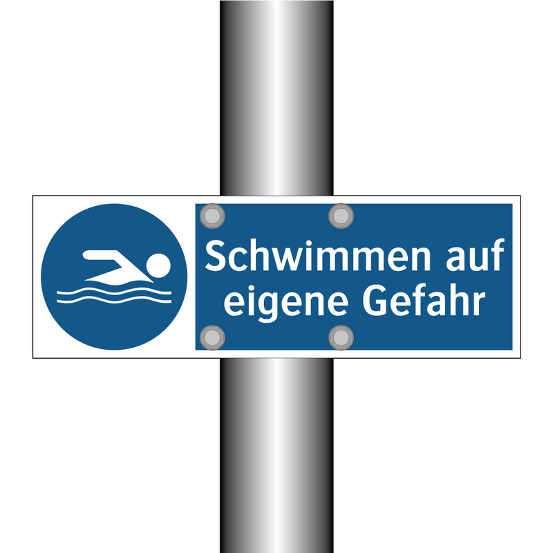 Schwimmen auf eigene Gefahr