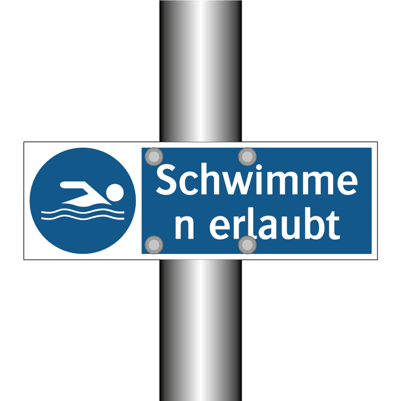 Schwimmen erlaubt