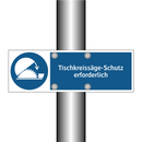 Tischkreissäge-Schutz erforderlich