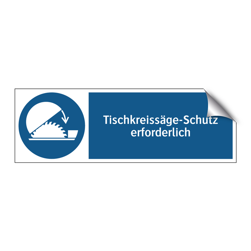 Tischkreissäge-Schutz erforderlich