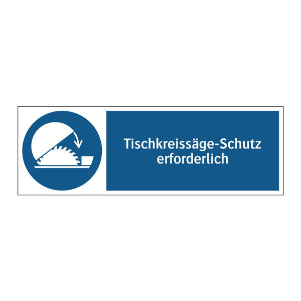 Tischkreissäge-Schutz erforderlich