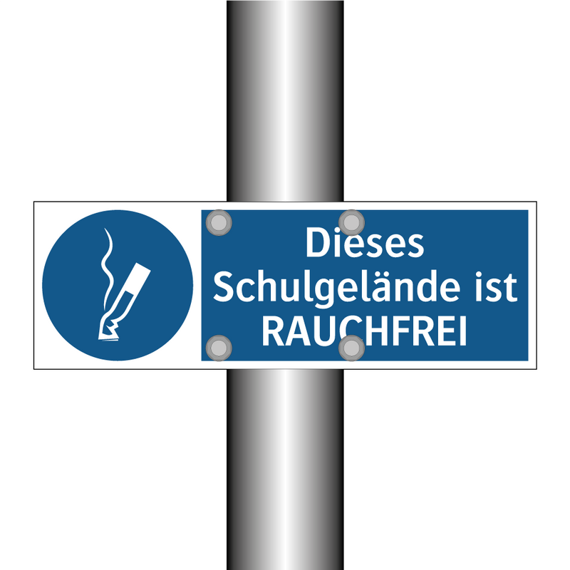 Dieses Schulgelände ist RAUCHFREI