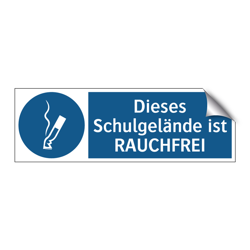 Dieses Schulgelände ist RAUCHFREI