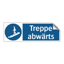 Treppe abwärts