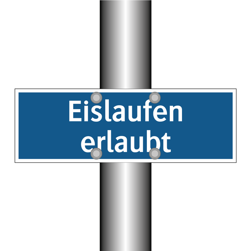 Eislaufen erlaubt