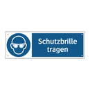 Schutzbrille tragen
