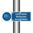 Licht beim Verlassen ausschalten