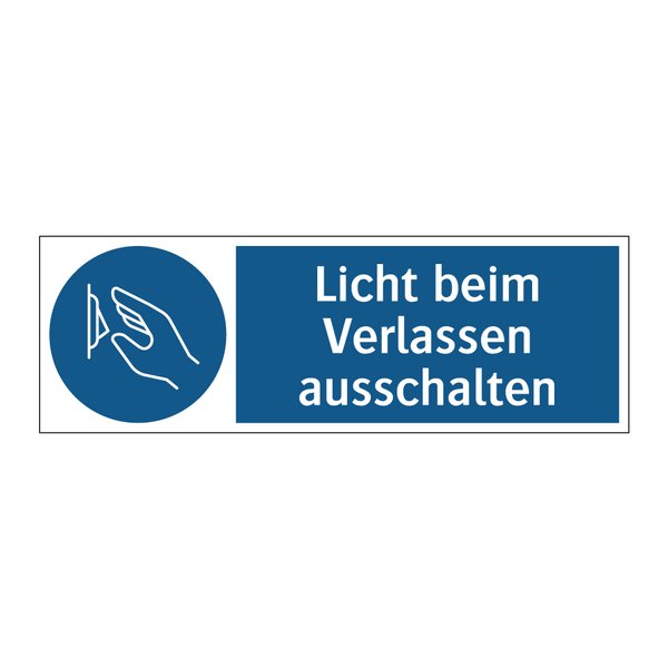 Licht beim Verlassen ausschalten