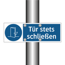 Tür stets schließen