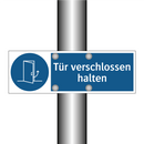 Tür verschlossen halten