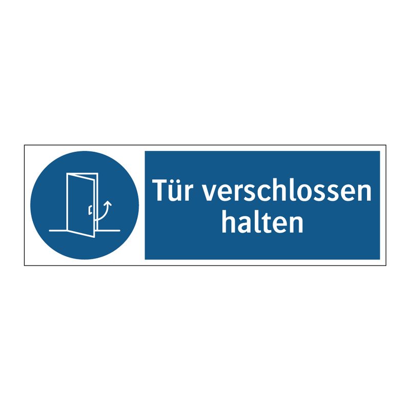 Tür verschlossen halten